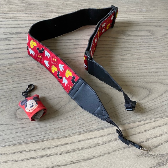 Mickey Camera Strap and Lens Wipe - Picture 1 of 4